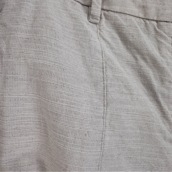 Aritzia Wilfred Light Beige Linen Pants Size 8 - Picture 9 of 9